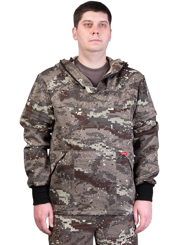 Куртка противоэнцефалитная "АНТИГНУС СТ", тк. Crown КМФ Питон. 