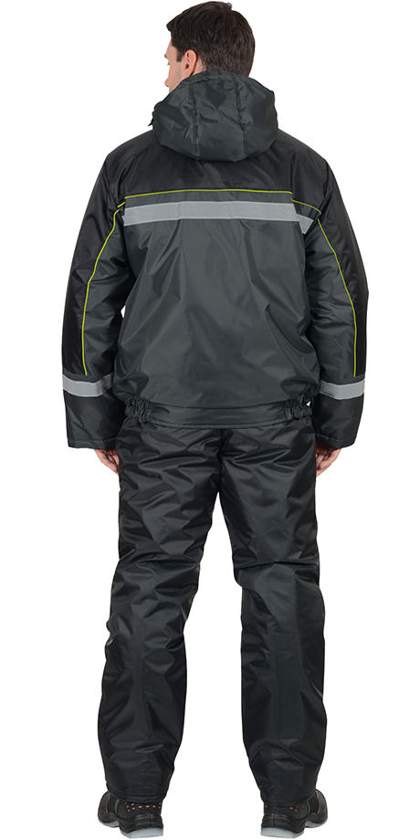 Костюм "Гастарбайтер-3" утеплённый куртка, полукомбинезон